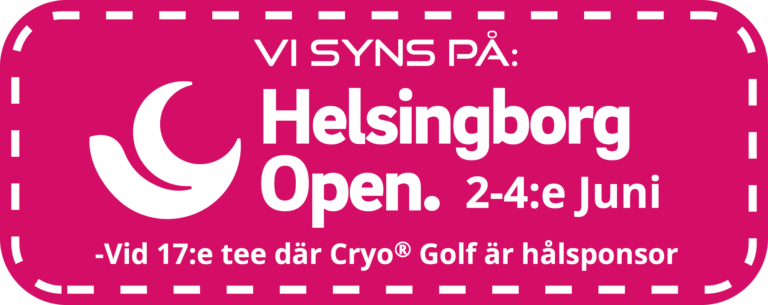Du träffar oss på Helsingborg Open den 2-4:e Juni